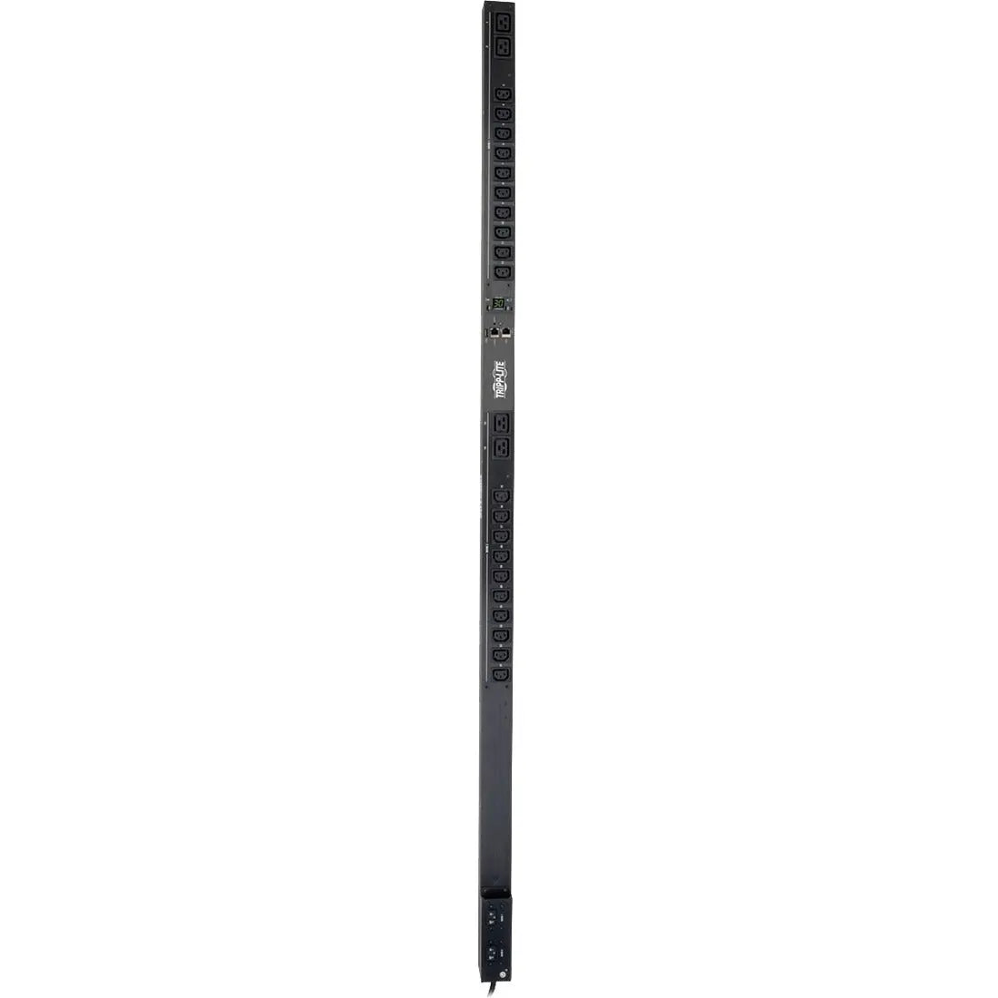 Tripp Lite PDU Monitored 5/5.8kW 208/240V, 20 C13 4 C19, LX Platform Interface, 0URM Rackmount Vertical TAA - Monitored - NEMA L6-30P - 20 x IEC 60320 C13, 4 x IEC 60320 C19 - 230 V AC - 5800 VA - 0U ...  - PDUMNV30HVLX EATON