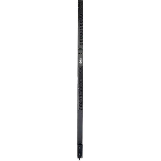Tripp Lite PDU Monitored 5/5.8kW 208/240V, 20 C13 4 C19, LX Platform Interface, 0URM Rackmount Vertical TAA - Monitored - NEMA L6-30P - 20 x IEC 60320 C13, 4 x IEC 60320 C19 - 230 V AC - 5800 VA - 0U ...  - PDUMNV30HVLX EATON