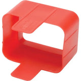 EATON Tripp Lite PDU Plug Lock Connector C20 Power Cord to C19 Outlet Red 100pk - PLC19RD