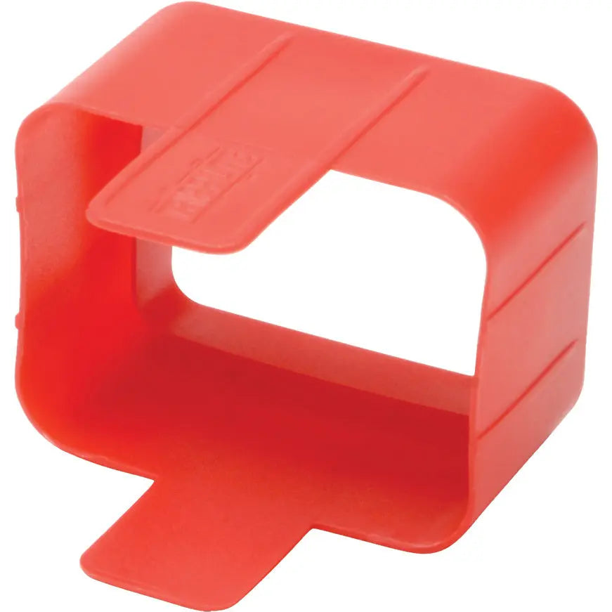 EATON Tripp Lite PDU Plug Lock Connector C20 Power Cord to C19 Outlet Red 100pk - PLC19RD