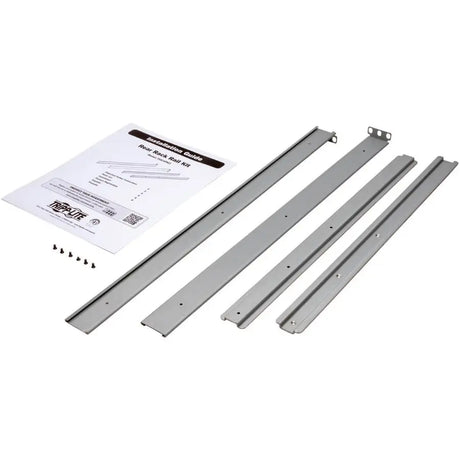 EATON Tripp Lite PDU Rear Support Rail Kit 1U ATS PDUS Mounted 4Post & Enclosures - Silver - PDU4PKIT