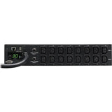 EATON Tripp Lite PDU Single Phase Switched Horizontal 208/240V 5.8kw 16 C13 30A - 16 x IEC 320 EN 60320 C13 - 2U Rack-mountable - PDUMH30HVNET