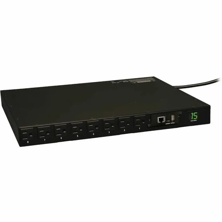 EATON Tripp Lite PDU Switched 120V 1.4kW 15A 16 5-15R 5-15P 1URM Horizontal TAA - 1UHorizontal Rackmount, Vertical Rackmount - PDUMH15NET