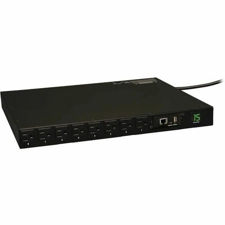 EATON Tripp Lite PDU Switched 120V 1.4kW 15A 16 5-15R 5-15P 1URM Horizontal TAA - 1UHorizontal Rackmount, Vertical Rackmount - PDUMH15NET