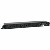 EATON Tripp Lite PDU Switched 120V 1.4kW 15A 8 5-15R 5-15P LX Interface 1URM TAA - Switched - NEMA 5-15P - 8 x NEMA 5-15R - 120 V AC - 1U - Horizontal - Rack Mount - Rack-mountable - TAA Compliant - PDUMH15NET2LX
