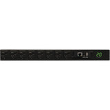 EATON Tripp Lite PDU Switched 120V 20A 5-15/20R 16 Outlet 1U RM TAA - 1URack-mountable, Vertical, Wall Mountable - PDUMH20NET