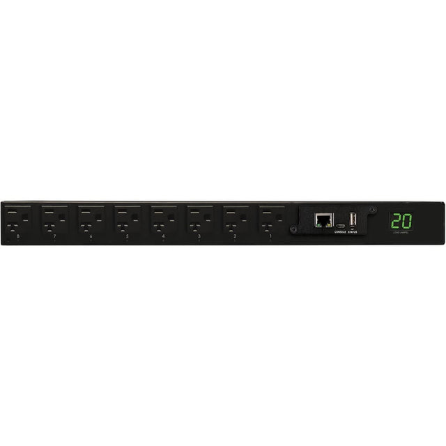 EATON Tripp Lite PDU Switched 120V 20A 5-15/20R 16 Outlet 1U RM TAA - 1URack-mountable, Vertical, Wall Mountable - PDUMH20NET