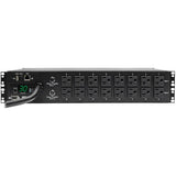 EATON Tripp Lite PDU Switched 120V 30A 5-15/20R 16 Outlet 2URM -Special Price - 16 x NEMA 5-20R - 2U Rack-mountable - PDUMH30NET