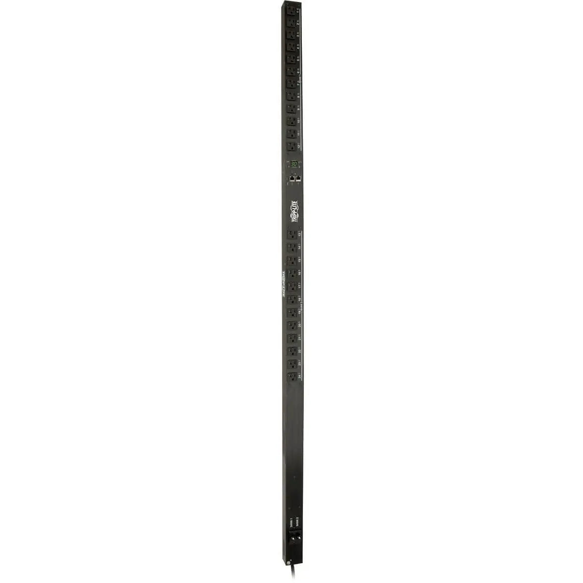 EATON Tripp Lite PDU Switched 2.9kW 120V 24 5-15/20R LX Platform Interface 0U TAA - Switched - NEMA L5-30P - 24 x NEMA 5-15/20R - 120 V AC - Network (RJ-45) - 0U - Vertical - Rack Mount - TAA Compliant - PDUMV30NETLX