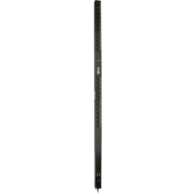 EATON Tripp Lite PDU Switched 2.9kW 120V 24 5-15/20R LX Platform Interface 0U TAA - Switched - NEMA L5-30P - 24 x NEMA 5-15/20R - 120 V AC - Network (RJ-45) - 0U - Vertical - Rack Mount - TAA Compliant - PDUMV30NETLX