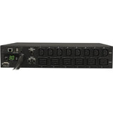 EATON Tripp Lite PDU Switched 208V - 240V 30A 8 C13; 6 C19 L6-30P Horizontal 2URM - 14 - 2U Rack-mountable - PDUMH30HV19NET