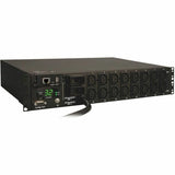 EATON Tripp Lite PDU Switched 230V 32A 7.4kW 16 C13 Outlet IEC-309 Horizontal 2U TAA - 16 x IEC 60320 C13 - 7.36 kVA - 2U - Horizontal Rackmount - PDUMH32HVNET