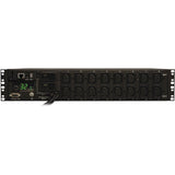EATON Tripp Lite PDU Switched 230V 32A 7.4kW 16 C13 Outlet IEC-309 Horizontal 2U TAA - 16 x IEC 60320 C13 - 7.36 kVA - 2U - Horizontal Rackmount - PDUMH32HVNET