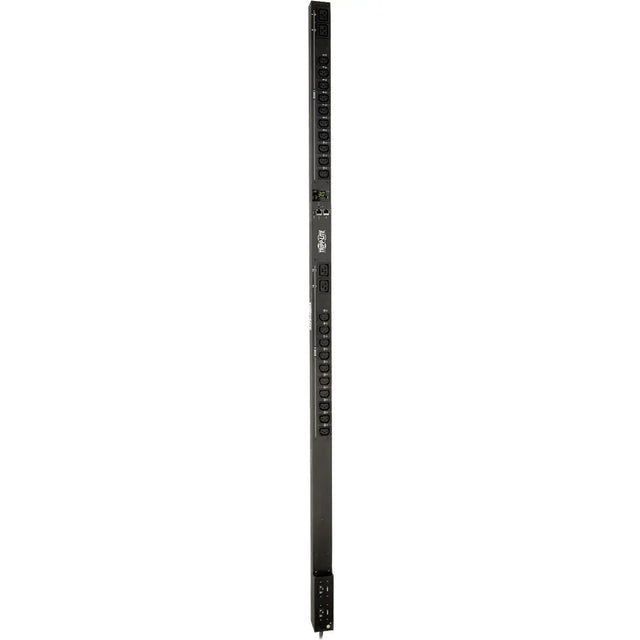 Tripp Lite PDU Switched 5/5.8kW 208/240V, 20 C13 4 C19, LX Platform Interface, 0URM Rackmount Vertical TAA - Switched - NEMA L6-30P - 4 x IEC 60320 C19, 20 x IEC 60320 C13 - 230 V AC - 5800 VA - 0U -  - PDUMV30HVNETLX EATON