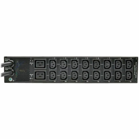 EATON Tripp Lite PDU Switched 7.4kW 230V 16 C13 2 C19 2 IEC309 32A Blue Cords 2U - IEC 60309 32A BLUE (2P+E) - 16 x IEC 60320 C13, 2 x IEC 60320 C19 - 230 V AC - 7.40 kVA - 1U/2U - Horizontal Rackmount - PDUMH32HVATNET