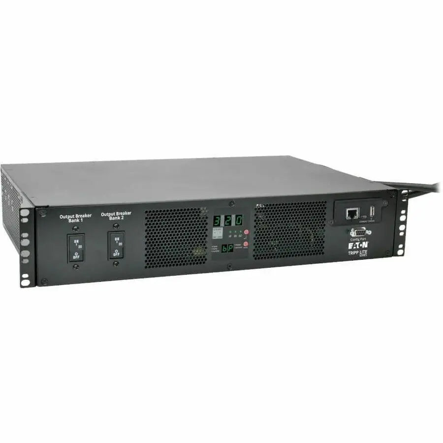 EATON Tripp Lite PDU Switched 7.4kW 230V 16 C13 2 C19 2 IEC309 32A Blue Cords 2U - IEC 60309 32A BLUE (2P+E) - 16 x IEC 60320 C13, 2 x IEC 60320 C19 - 230 V AC - 7.40 kVA - 1U/2U - Horizontal Rackmount - PDUMH32HVATNET