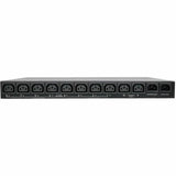 EATON Tripp Lite PDU Switched ATS 2/2.4KW 200/240V 10 C13 2 C14 3.6M Cords 1URM - IEC 60320 C14 - 10 x IEC 60320 C13 - 200 V AC, 208 V AC, 220 V AC, 230 V AC, 240 V AC - 2.40 kVA - Network (RJ-45) - 1U/2U -...  - PDUMH15HVATNET