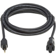 EATON Tripp Lite Power Extension Cord - For Computer, Monitor, HDTV, Printer, Server, UPS, PDU - 125 V AC13 A - Black - 10 ft Cord Length - North America