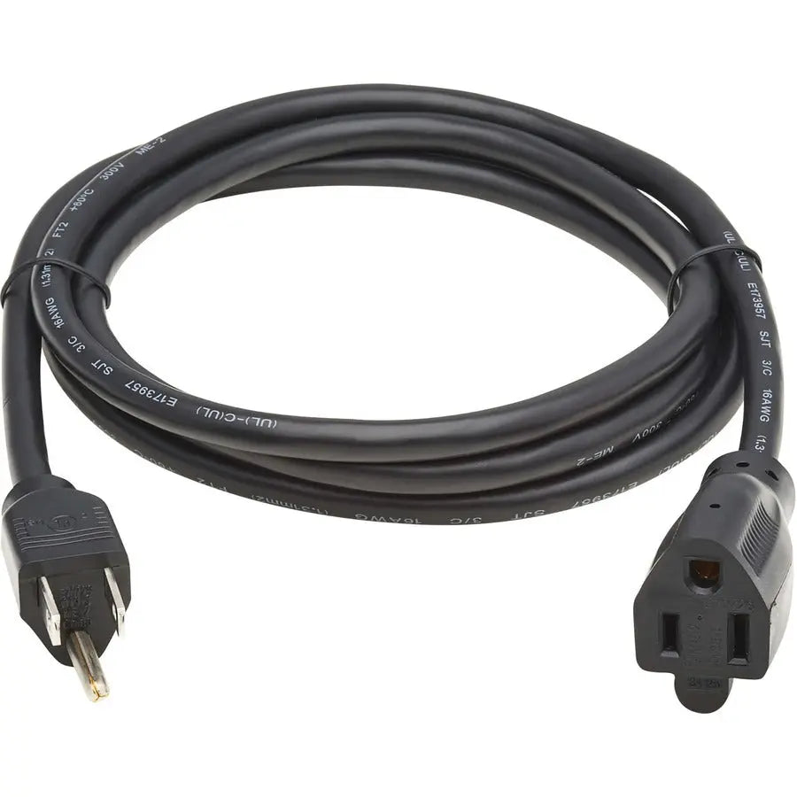 EATON Tripp Lite Power Extension Cord - For Computer, Monitor, HDTV, Printer, Server, UPS, PDU - 125 V AC13 A - Black - 6 ft Cord Length - North America
