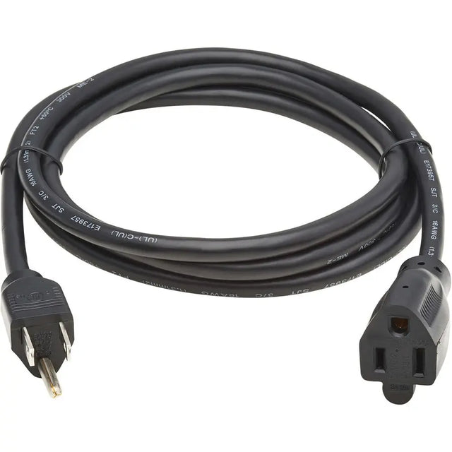 EATON Tripp Lite Power Extension Cord - For Computer, Monitor, HDTV, Printer, Server, UPS, PDU - 125 V AC13 A - Black - 6 ft Cord Length - North America