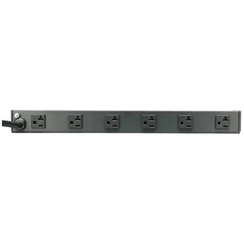 EATON Tripp Lite Power Strip 12-Outlet Rackmount Metal 120V 5-15/20R 15ft Cord 1U - NEMA L5-20P - 12 NEMA 5-15/20R - 15ft Input - RS-1215-20T