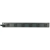 EATON Tripp Lite Power Strip 12-Outlet Rackmount Metal 120V 5-15/20R 15ft Cord 1U - NEMA L5-20P - 12 NEMA 5-15/20R - 15ft Input - RS-1215-20T