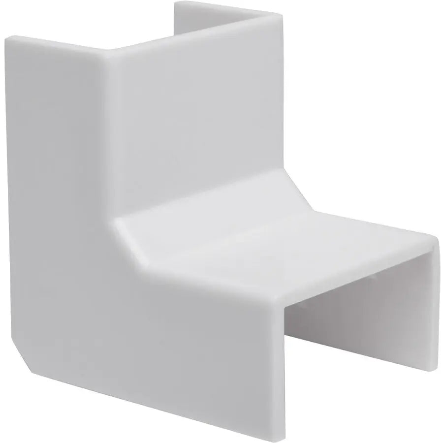 EATON Tripp Lite Raceway Inside Corner Connector for Cable Wiring Duct 20 Pack White - ABS Plastic - N080-C25-IC-WH
