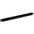EATON Tripp Lite Rack Enclosure Cabinet Cooling Horizontal Brush Strip 1URM - Cable Pass-through - Black - 1U Rack Height - SR1UBRUSH