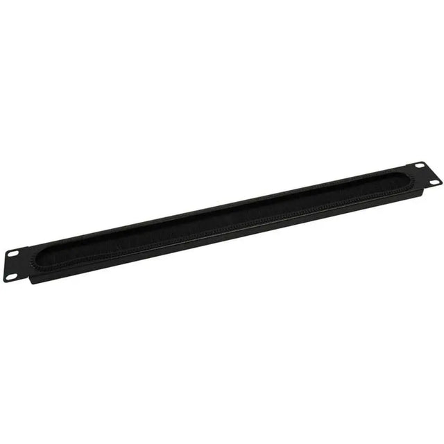 EATON Tripp Lite Rack Enclosure Cabinet Cooling Horizontal Brush Strip 1URM - Cable Pass-through - Black - 1U Rack Height - SR1UBRUSH
