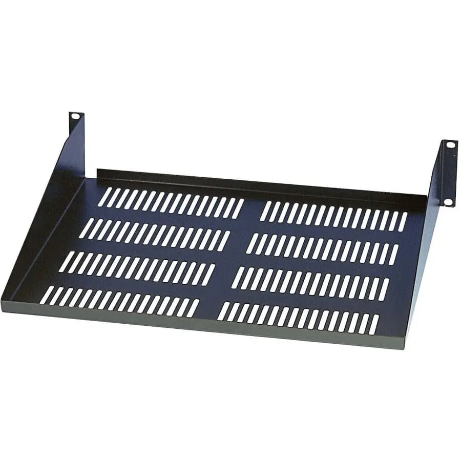 EATON Tripp Lite Rack Enclosure Cantilever Mount Fixed Shelf Deep 2URM - 2U Rack Height - Rack-mountable - Black - Steel - 60 lb Maximum Weight Capacity - SRSHELF2PDP