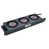 EATON Tripp Lite Rack Enclosure Server Cabinet 1U Cooling Fan Tray 3 120V 210 CFM - 3 Fan - 1U - 210 CFMBlack - SRFAN1U