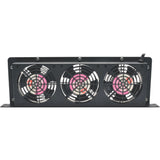 EATON Tripp Lite Rack Enclosure Server Cabinet 1U Cooling Fan Tray 3 120V 210 CFM - 3 Fan - 1U - 210 CFMBlack - SRFAN1U