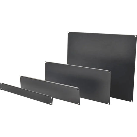 EATON Tripp Lite Rack Enclosure Server Cabinet 4 Piece Blanking Panel Kit 19 in - Cold Rolled Steel - 4 Pack - 19" Width - SRXUPANEL