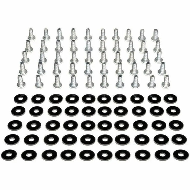 EATON Tripp Lite Rack Enclosure Server Cabinet Threaded Hole Hardware Kit - Rack Screw, Flat Washer - SRSCREWS
