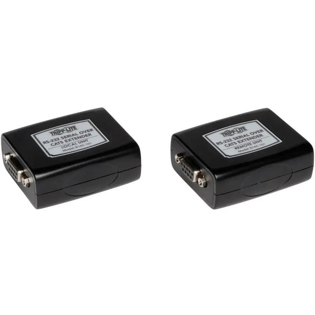 EATON Tripp Lite RS-232 / Serial Over Cat5/Cat6 Video Extender Kit Transmitter Receiver 3280' - Network (RJ-45) - 3280.84 ft Extended Range - B165-101
