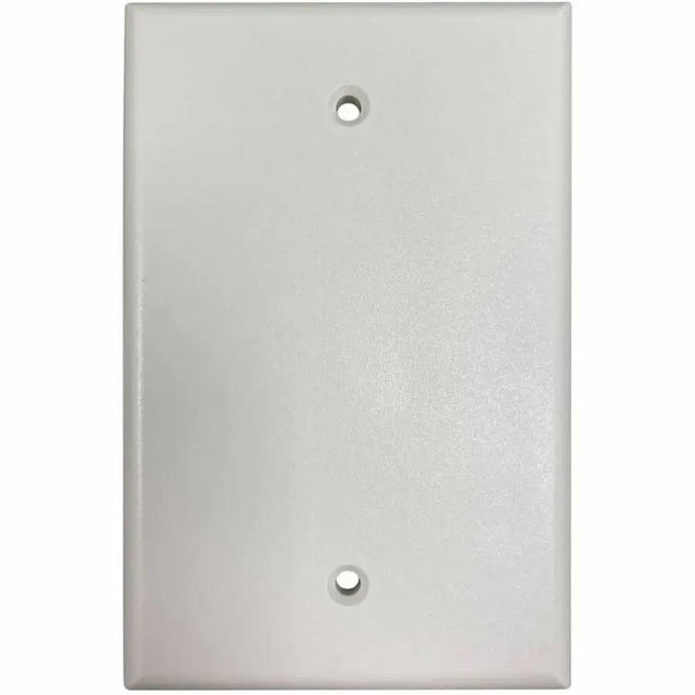 EATON Tripp Lite Safe-IT Blank Wall Plate, Antibacterial, Ivory Matte, TAA - Ivory - High Impact Plastic, Acrylonitrile Butadiene Styrene (ABS) - TAA Compliant
