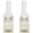 EATON Tripp Lite Safe-IT Cat6a Ethernet Cable Antibacterial Snagless 10G M/M 3ft - 3 ft Category 6a Network Cable for Network Device, Patch Panel, Switch, Server, Modem, Router, Network Adapter, Hub - First...  - N261AB-003-WH