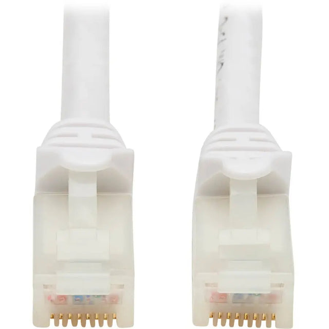 EATON Tripp Lite Safe-IT Cat6a Ethernet Cable Antibacterial Snagless 10G M/M 3ft - 3 ft Category 6a Network Cable for Network Device, Patch Panel, Switch, Server, Modem, Router, Network Adapter, Hub - First...  - N261AB-003-WH