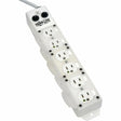 EATON Tripp Lite Safe-IT Power Strip Hospital Medical Antimicrobial 120V 6 Outlet UL1363A 15' Cord Metal - NEMA 5-15P - 6 NEMA 5-15R Hospital Grade - 15ft - PS-615-HG-OEM