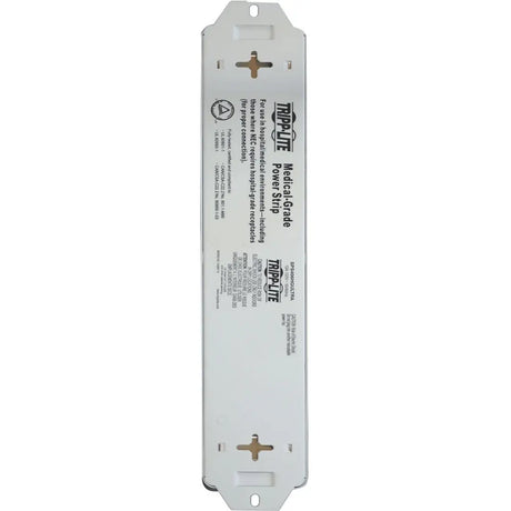 EATON Tripp Lite Safe-IT Surge Protector Power Strip Hospital Medical Antimicrobial 4 Outlet 6' Cord - White - NEMA 5-15P-HG - 4 - 6 ft Cord - 1410 J Surge Energy - 15 A Current - 120 V AC Voltage - SPS406HGULTRA