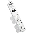 EATON Tripp Lite Safe-IT Surge Protector Power Strip Medical Hospital Antimicrobial Metal 4 Outlet 15' Cord - Receptacles: 4 x NEMA 5-15R - SPS415HGULTRA
