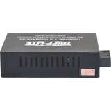 EATON Tripp Lite SC Multimode Fiber Media Converter Gigabit 10/100/1000 RJ45 550M 850nm - 1 x Network (RJ-45) - 10/100/1000Base-T, 1000Base-SX - Desktop - N785-001-SC-MM