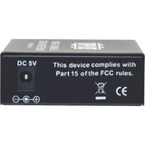 EATON Tripp Lite SC Multimode Fiber Media Converter Gigabit 10/100/1000 RJ45 550M 850nm - 1 x Network (RJ-45) - 10/100/1000Base-T, 1000Base-SX - Desktop - N785-001-SC-MM