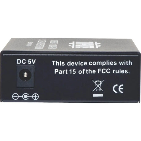 EATON Tripp Lite SC Multimode Fiber Media Converter Gigabit 10/100/1000 RJ45 550M 850nm - 1 x Network (RJ-45) - 10/100/1000Base-T, 1000Base-SX - Desktop - N785-001-SC-MM