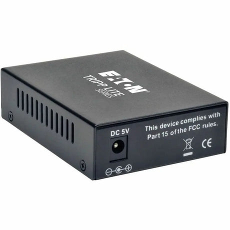 EATON Tripp Lite SC Multimode Fiber Media Converter Gigabit 10/100/1000 RJ45 550M 850nm - 1 x Network (RJ-45) - 10/100/1000Base-T, 1000Base-SX - Desktop - N785-001-SC-MM