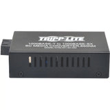 EATON Tripp Lite SC Multimode Fiber Media Converter Gigabit 10/100/1000 RJ45 550M 850nm - 1 x Network (RJ-45) - 10/100/1000Base-T, 1000Base-SX - Desktop - N785-001-SC-MM