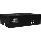 EATON Tripp Lite Secure KVM Switch, 2-Port, Dual Head, DisplayPort to DisplayPort, 4K, NIAP PP4.0, Audio, TAA - 2 Computer(s) - 1 Local User(s) - 3840 x 2160 - 50 Hz, 60 Hz - 4 x USB - 6 x DisplayPort - TAA Compliant