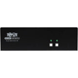 EATON Tripp Lite Secure KVM Switch, 2-Port, Dual Head, HDMI to HDMI, 4K, NIAP PP4.0, Audio, CAC, TAA - 2 Computer(s) - 1 Local User(s) - 3840 x 2160 - 50 Hz, 60 Hz - 7 x USB - 6 x HDMI - TAA Compliant