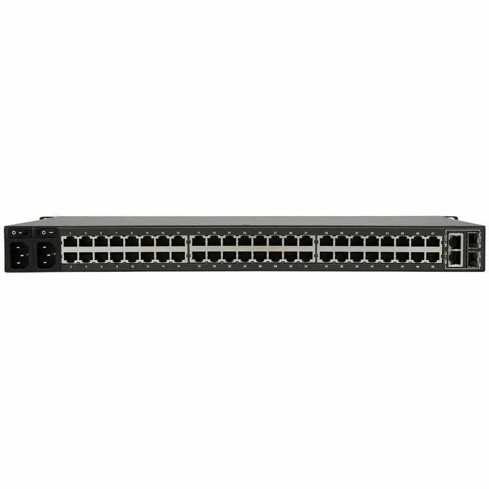 EATON Tripp Lite Serial Console Server 48-Port 2 USB Ports Dual GbE 16Gb Flash 1U - Twisted Pair - 2 x Network (RJ-45) - 2 x USB - 48 x Serial Port - 10/100/1000Base-T - Gigabit Ethernet - Desktop, Rack-mou...  - B098-048