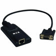 EATON Tripp Lite Serial Server Interface Module for B064- Series KVM Switches TAA - RJ-45 Female Network, DB-9 Female Serial - B055-001-SER